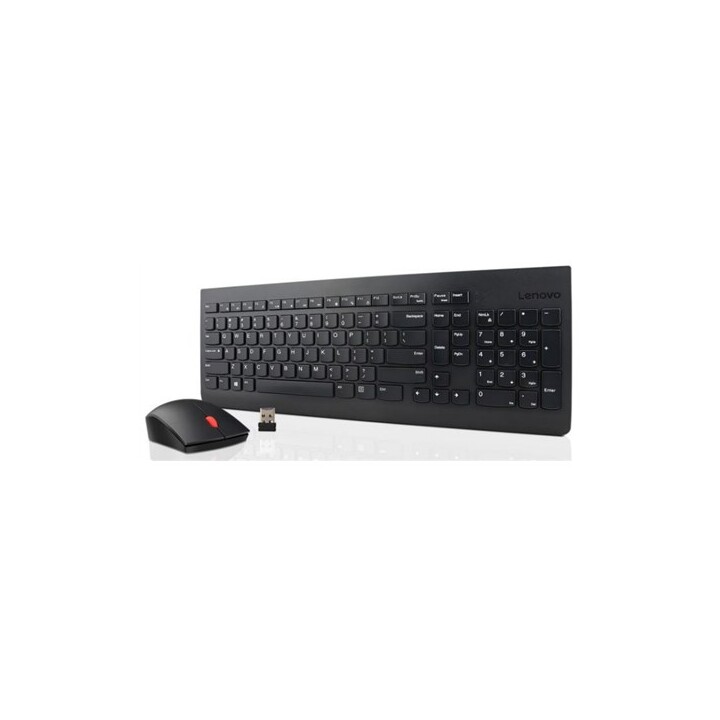 Lenovo 4X30M39497 clavier Souris incluse Universel RF sans fil QWERTY Anglais américain Noir