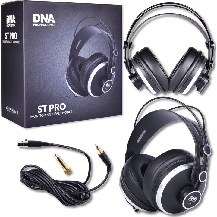 Cuffie over-ear da studio chiuse DNA ST PRO, 32Ohm
