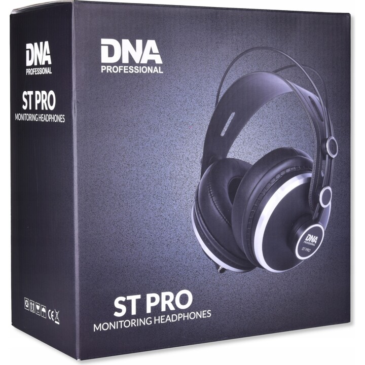 Cuffie over-ear da studio chiuse DNA ST PRO, 32Ohm