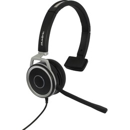 Cuffie Plusonic Business/15.1P/monoaurali/USB e jack da 3,5 mm
