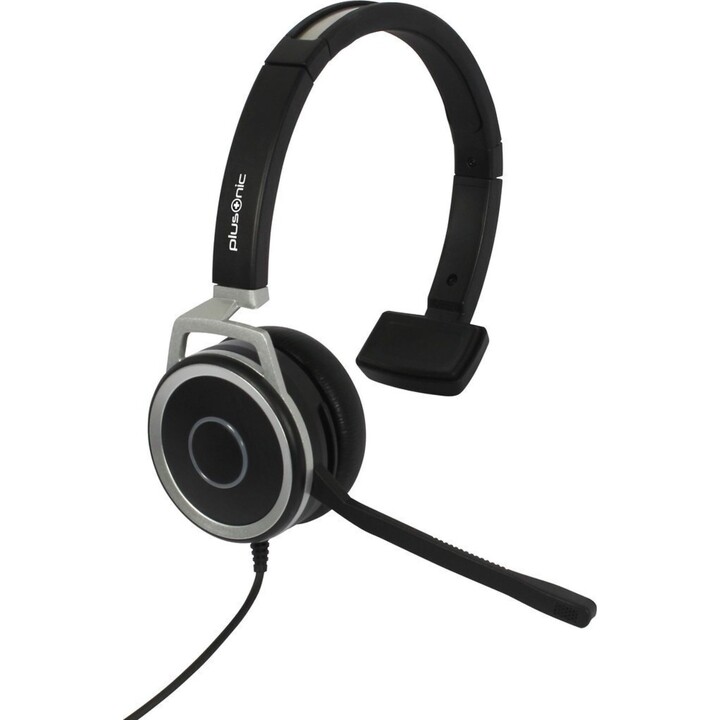 Auriculares de negocios Plusonic/15.1P/monoaurales/USB y conector Klinke de 3,5 mm