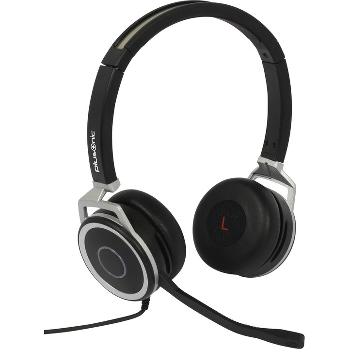 Cuffie Plusonic Dual Business/15.2P/USB e jack da 3,5 mm