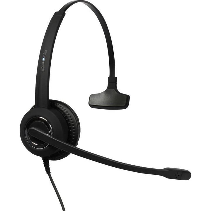 Auriculares USB mono Plusonic 10.1P/compatibles con Teams y Skype