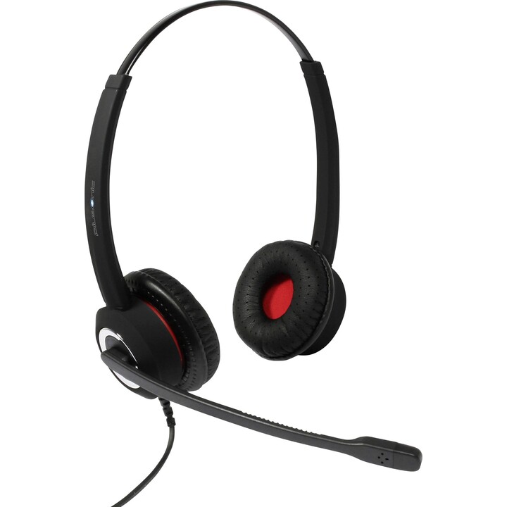 Plusonic USB Headset 10.2P, binaural, kompatibel zu Teams und Skype