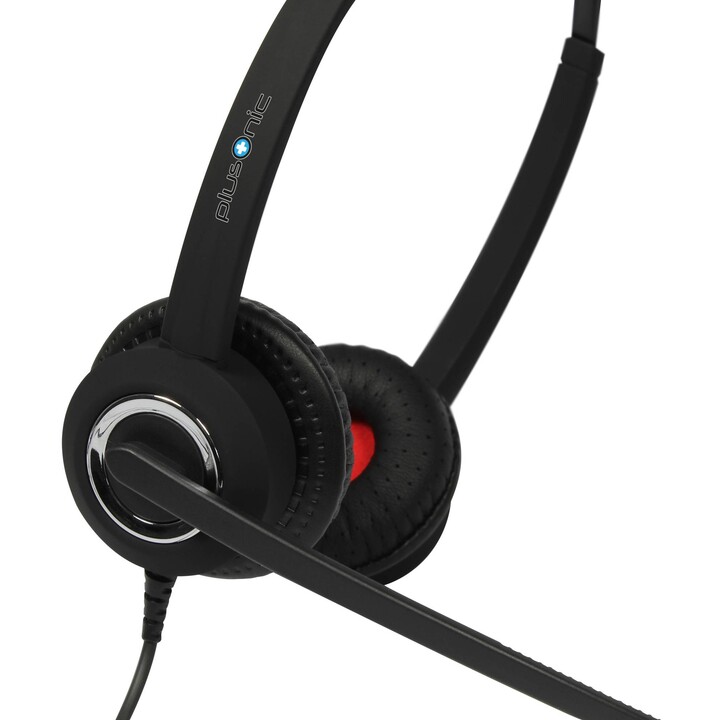 Plusonic USB Headset 10.2P, binaural, compatible to BBB