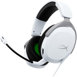 Hyperx Cloudx Stinger 2 auriculares de juegos principales con controladores de 40 mm, blanco