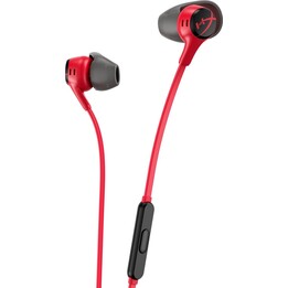 HyperX Cloud Earbuds II Gaming-Ohrhörer mit Mikrofon, Rot