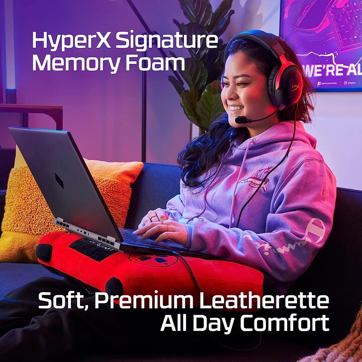 Hp Hyperx Cloud III - Gaming-Kopfhörer ( Schwarz -rot)