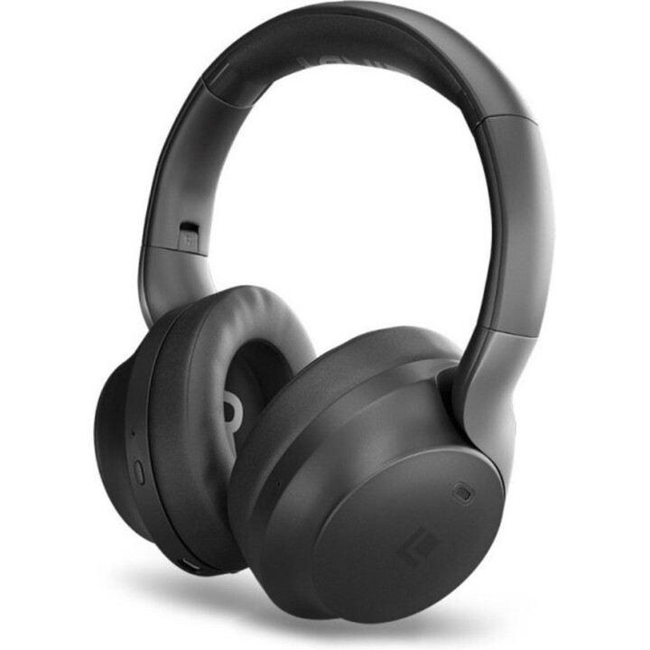 LINDY Kabellose Kopfhörer Aktive Geräuschunterdrückung, Bluetooth 5.3, 55h Akku, Schwarz
