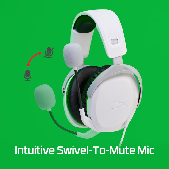 Hyperx Headset Cloudx Stinger2 Weiß Grün 