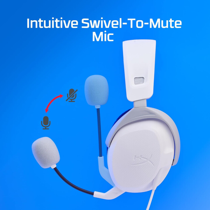 Hyperx Headset Cloudx Stinger2 Weiß Blau 75X29Aa