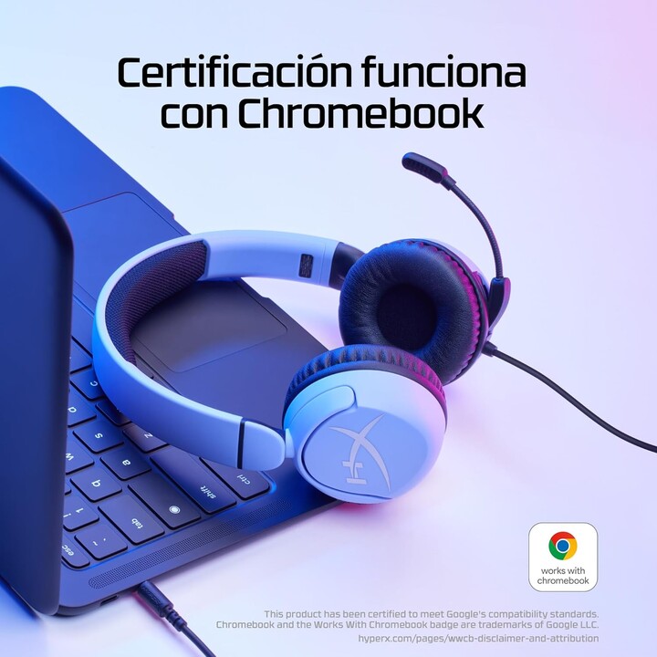 Hyperx Cloud Mini: Auriculares Gaming para niños Multicolor