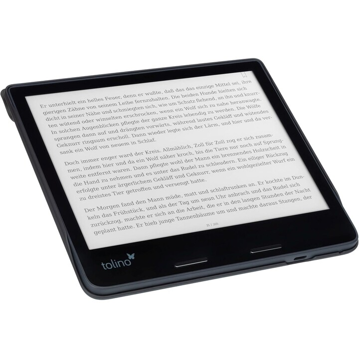 Tolino Folio E-Book Reader Case Noir
