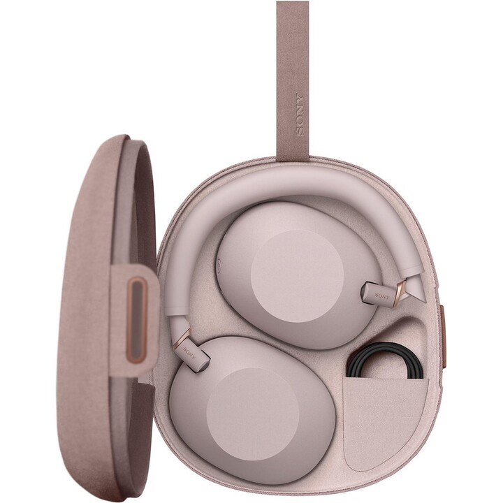 Auriculares inalámbricos con cancelación de ruido Sony WH-1000XM6 WH1000XM6P.CE7, color rosa
