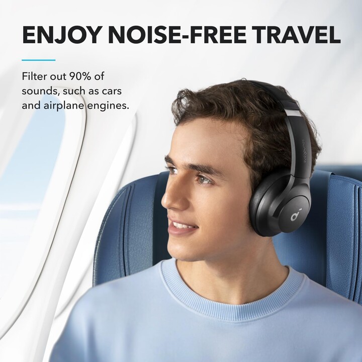 Soundcore Q20i kabellose Kopfhörer Schwarz