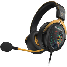 Cuffie A4Tech BLOODY MR595 Renegade Midnight con microfono