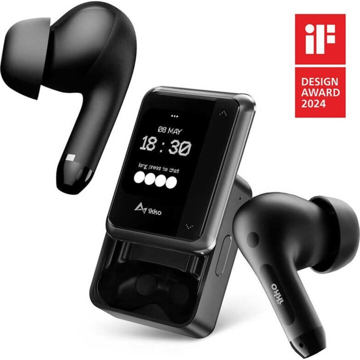 Auriculares iKKO ActiveBuds AB02 AI Translation con ANC y pantalla táctil inteligente