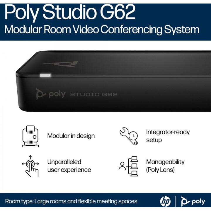 HP Poly Studio G62 VideoKF System +Halterung