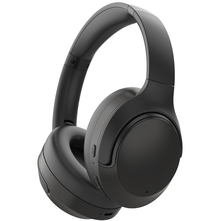 AUDEEO Melovibe EX ANC, On-Ear-Kopfhörer Schwarz
