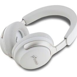 Guess 4G Wireless Headband Headset / Aktive und Umgebungsgeräuschunterdrückung / BT 5.3 / 300 mAh / Weiß / GUBHC22PSFCSME