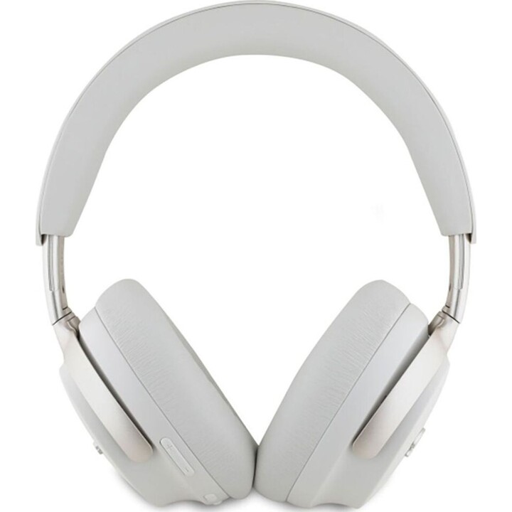 Casque sans fil Guess 4G / Réduction active du bruit ambiant / BT 5.3 / 300 mAh / Blanc / GUBHC22PSFCSME