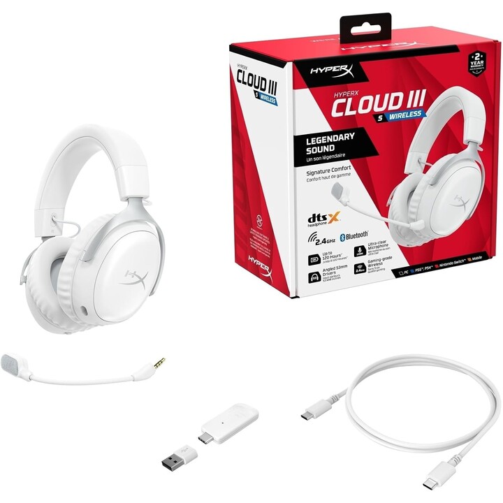 HyperX Cloud III S Wireless Gaming Headset