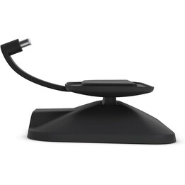 Support réglable pour Echo Show 8 (3e génération) avec port de charge USB-C, charbon de bois