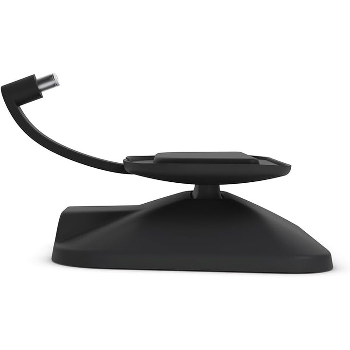 Einstellbarer Stand für Echo Show 8 (3. Gen) mit USB-C-Ladeanschluss, Holzkohle
