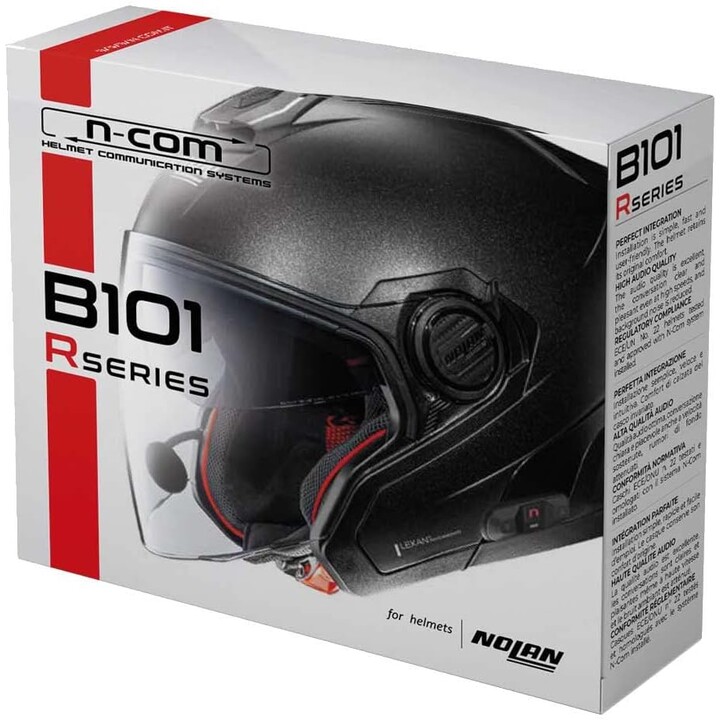 Nolan N-Com B101 R Intercomunicador moto 1 ud Negro