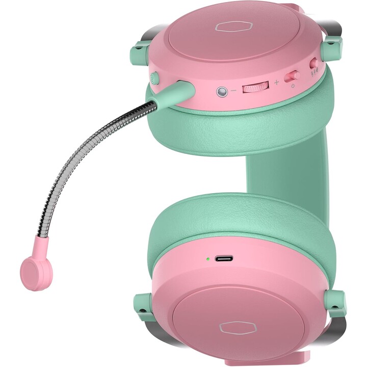 Cooler Master CH351-MC Rosa/Verde - Auriculares Gaming