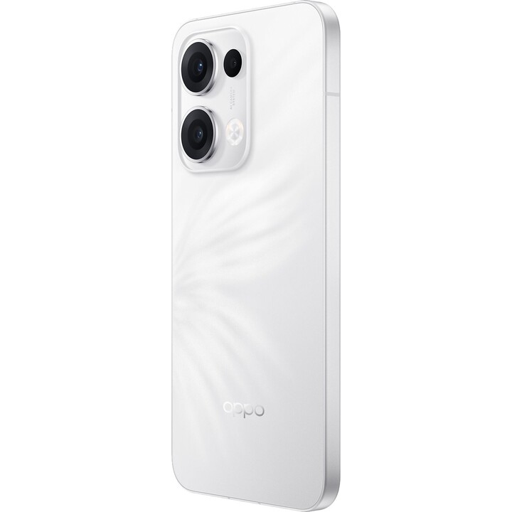 OPPO RENO13, smartphone 5G com IA, 12 GB/256 GB, 6,6 120Hz AMOLED 1,5K 50MP IP69 5.600mAh 80W, branco