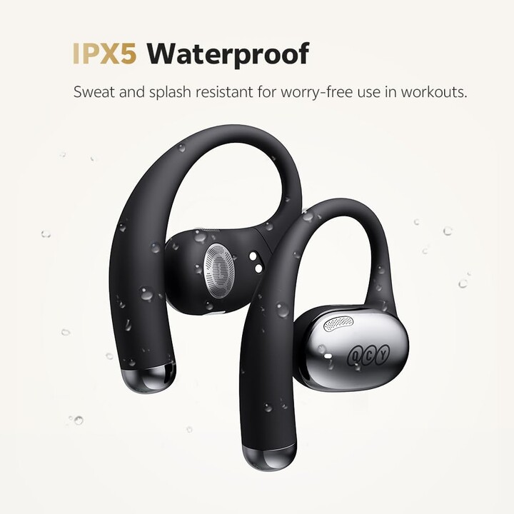 QCY Crossky R70 Preto - Auriculares Bluetooth