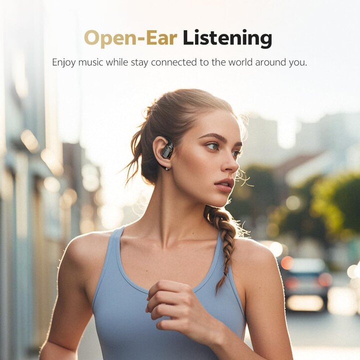QCY Crossky R70 Negro - Auricolari Bluetooth