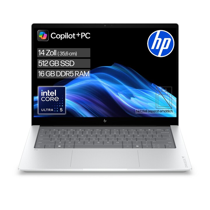 HP OmniBook X Next Gen AI 14-ka0050ngx Intel® Core™ Ultra 5 325 Laptop 35,6 cm (14")