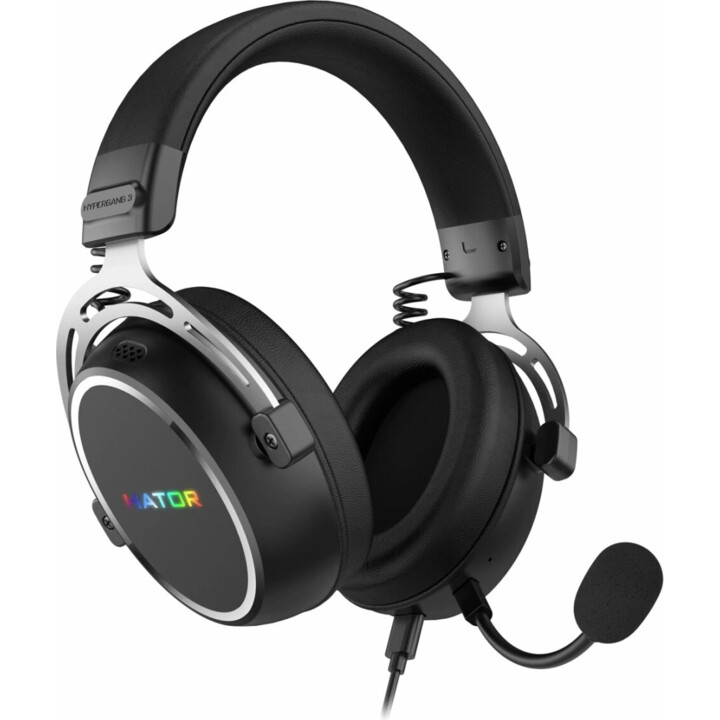Casque gaming Hator HYPERGANG 3 USB noir