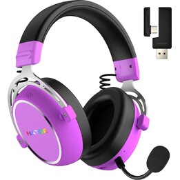 HATOR Hypergang 3 Wireless Auriculares Inalámbrico Diadema Juego USB Type-C / USB Type-A Bluetooth Violeta