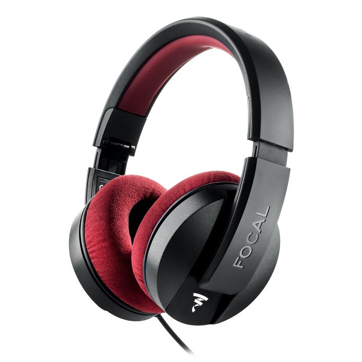 Focal Listen Professional - auriculares de estudio (rojos y negros)