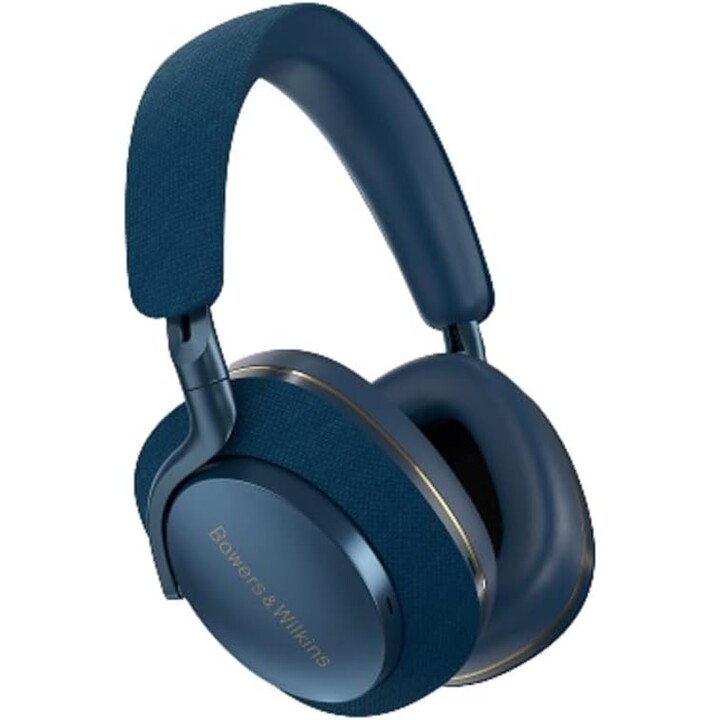 Bowers & Wilkins PX7 S2e, casque sans fil à réduction de bruit avec Qualcomm aptX™ adaptatif et charge rapide, bleu