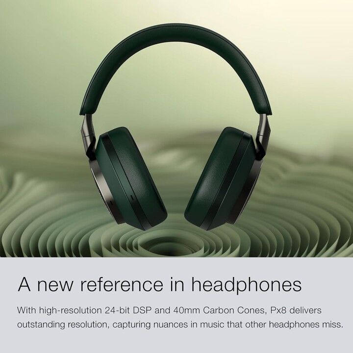 Bowers & Wilkins Px8 Auriculares Inalámbrico Diadema Música Usb Tipo C Bluetooth Borgoña