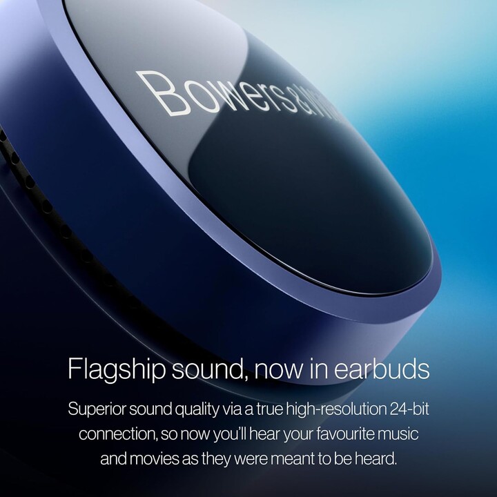 Bowers & Wilkins Pi8 True Wireless Stereo (tws) Cuffie In-Ear Bluetooth Chiamate/Musica Blu