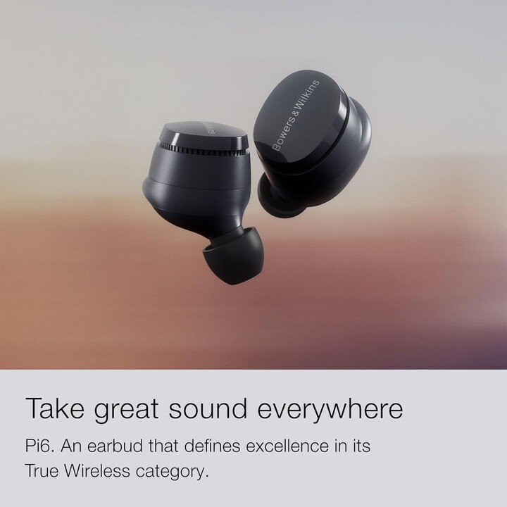 Bowers & Wilkins Pi6 Auriculares True Wireless Stereo (tws) Dentro De Oído Llamadas/música Usb Tipo C Bluetooth Base De Carga Gr