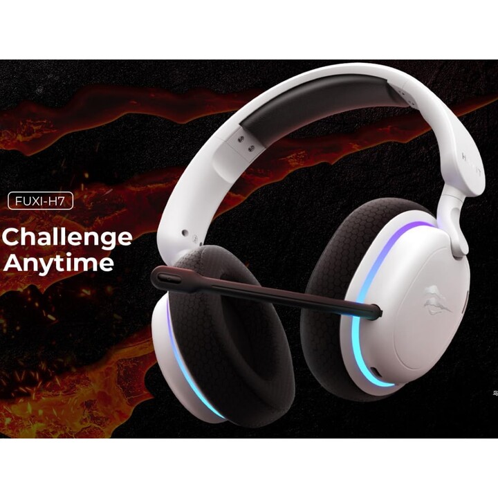 Havit Fuxi-H7 auriculares para juegos (blanco y blanco)