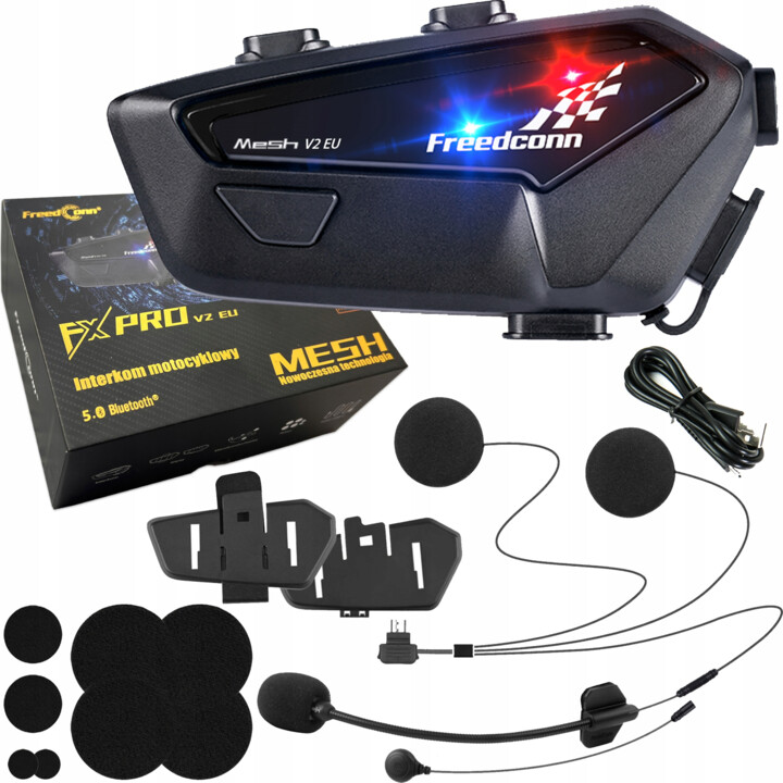 Interphone moto FreedConn FX Pro V2 MESH
