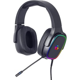 Gembird GHS-SANPO-S300 Fone de ouvido e fone de ouvido com fio Conjunto de faixa de cabeça USB Tipo A Preto