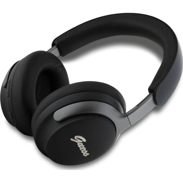 Guess 4G Wireless Headband Headset / Aktive und Umgebungsgeräuschunterdrückung / BT 5.3 / 300 mAh / Schwarz / GUBHC22PSFCSMK