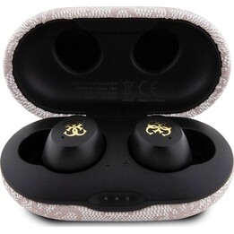 Écouteurs sans fil Guess 4G / TWS / Réduction du bruit / Bluetooth 5.3 / 300 mAh / Rose / GUTWSP4EGP