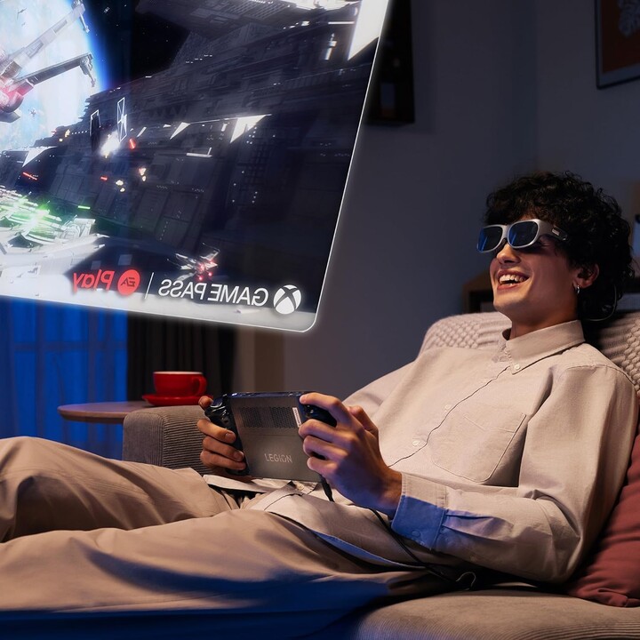 Lenovo Legion Glasses Gafas de Realidad Aumentada Audio Estéreo Micro OLED 60Hz Plug & Play USB-C Negro