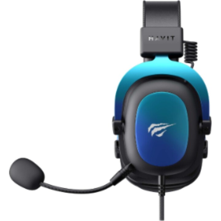 Havit H2002U Pro - Auriculares con cable/inalámbricos - Negro/Azul