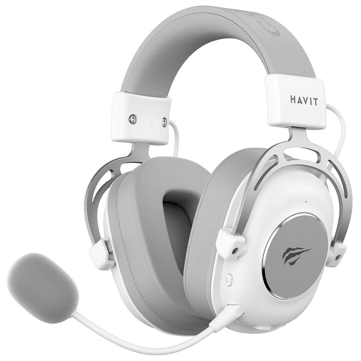 Havit H2002YG - Auriculares para juegos 2.4G (blanco, gris)