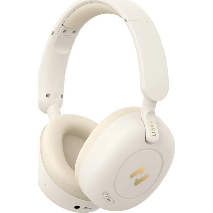 Havit H655BT Pro – Kabelgebundenes/kabelloses Headset – Beige